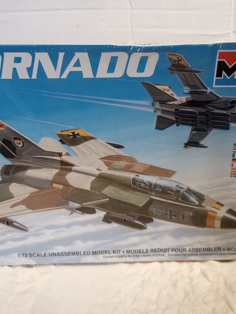 Tornado Model Jet Kit by Match - Multicolor Camouflage